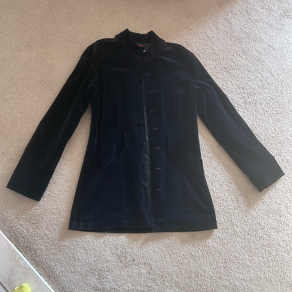 Vintage early Lip Service velvet jacket men’s M/L - Picture 4 of 5